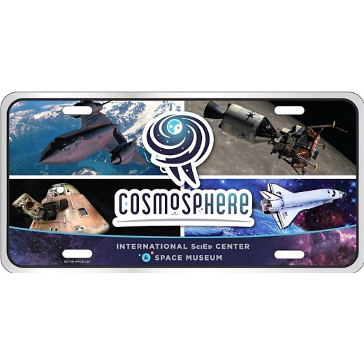 License Plate Cosmosphere
